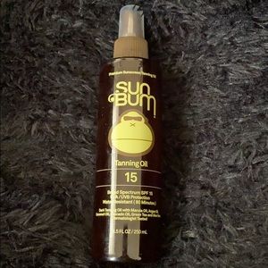SunBum tanning oil